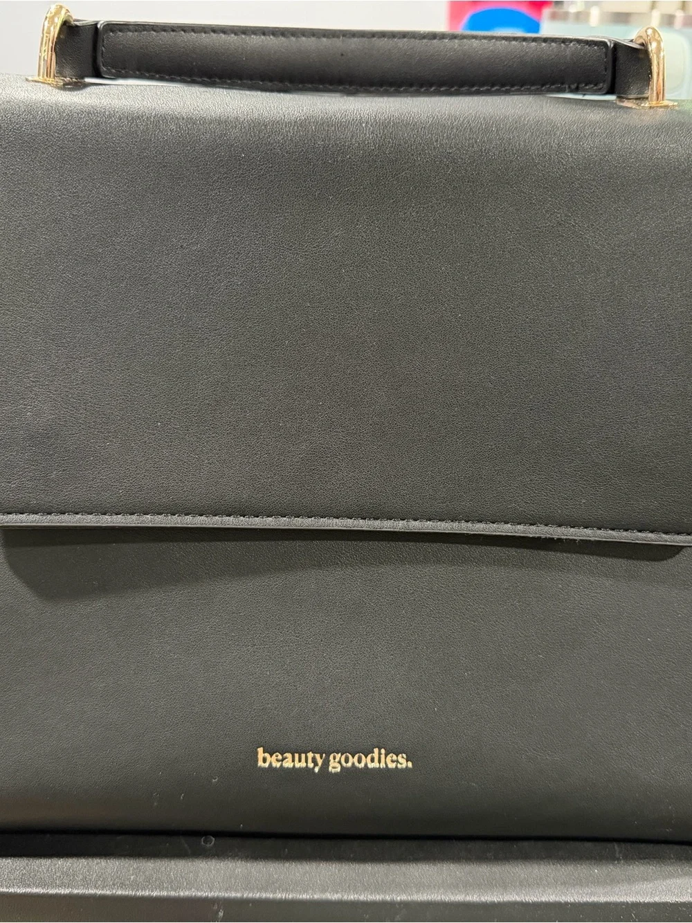 Black Top-Handle Women’s Bag/ Lunch Bag